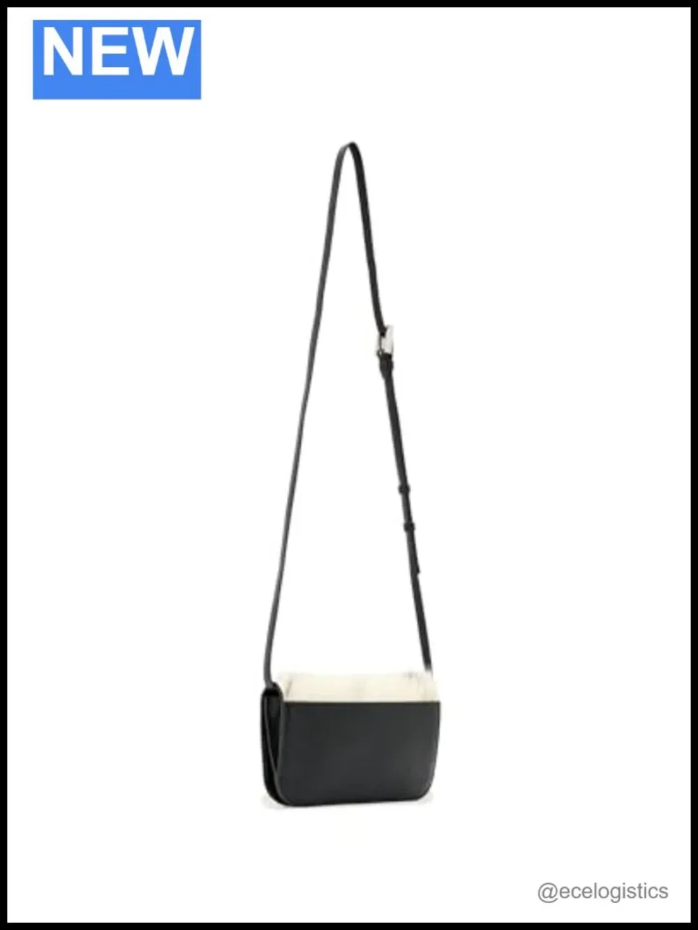 Leather Cow Print Crossbody Satchel Bag